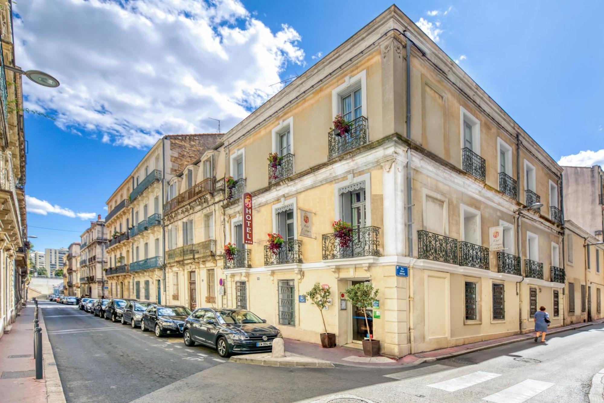 Hotel D'Aragon - Place De La Comedie Montpellier Eksteriør billede